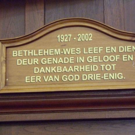 FS-BETHLEHEM-Bethlehem-Wes-Nederduitse-Gereformeerde-Kerk_15