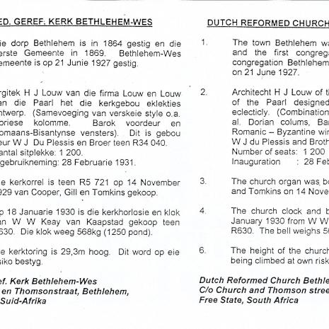 FS-BETHLEHEM-Bethlehem-Wes-Nederduitse-Gereformeerde-Kerk_24