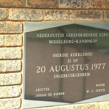 MP-MIDDELBURG-Kanonkop-Nederduitse-Gereformeerde-Kerk_04